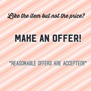 Accepting offers💕